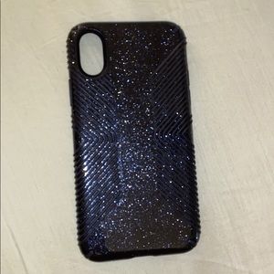Speck Presidio Grip phone case for iPhone X/Xs